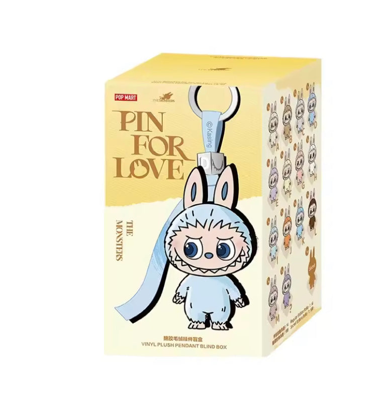 Mini labubu | Pin for Love | CAIXA SURPRESA