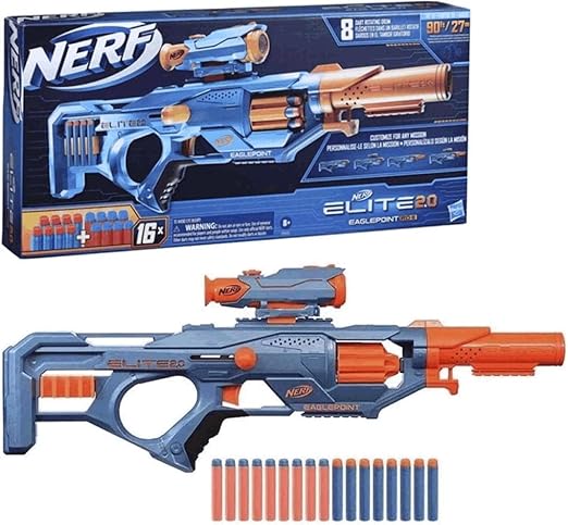 Nerf Elite 2.0 Eaglepoint RD-8 | 16 dardos