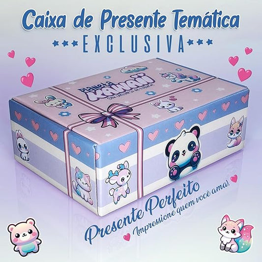 Kit Supresa Papelaria FOFA | Kawaii 20 itens