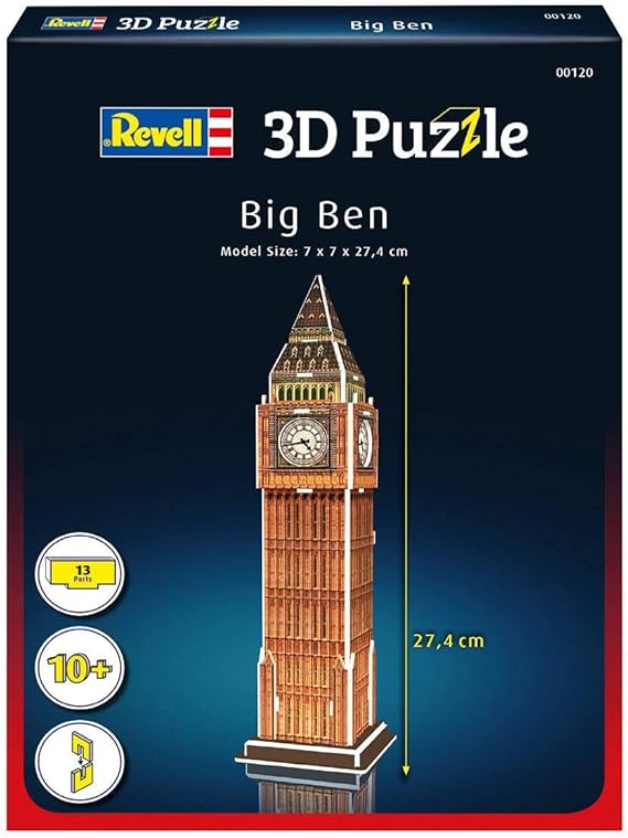 Quebra Cabeça 3D | Big Ben