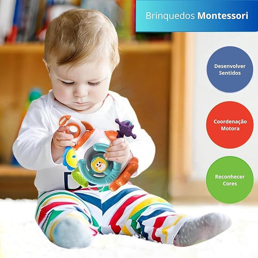 Cubo de Atividades | Sensorial para Bebês Montessori