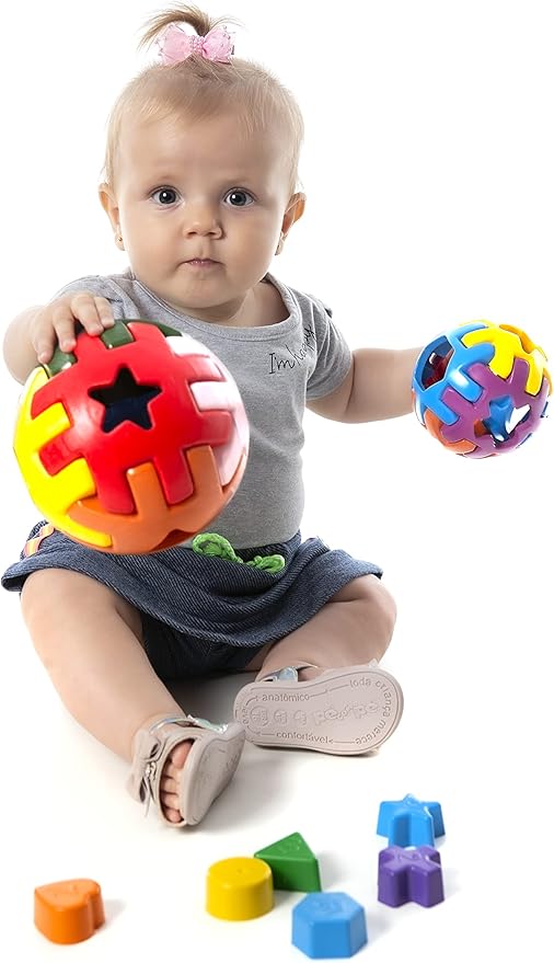 Brinquedo Educativo de Encaixar Bola | Kendy