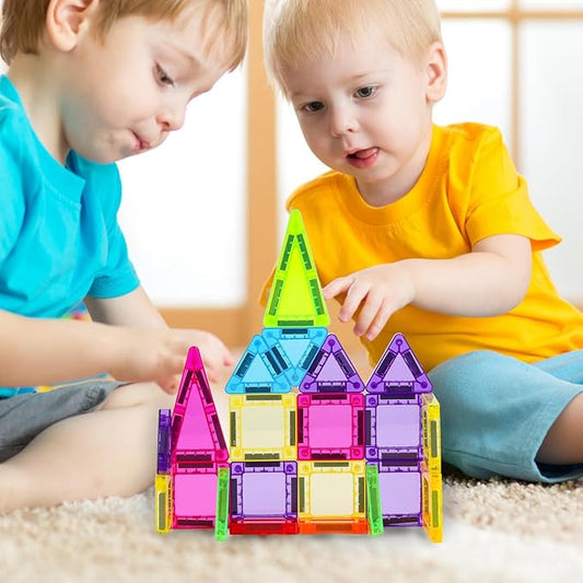 Blocos De Montar Magnéticos | 38 Peças de