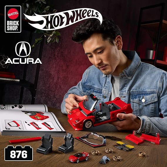 Hot Wheels | Construção Elite Acura NSX - Colecionador