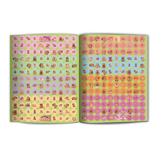 500 Adesivos Capivaras