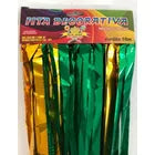 Fita Metálica Decorativa Verde e Amarela – Copa do Mundo