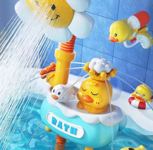 Chuveirinho Divertido Flor & Patinho | Brinquedo de Banho Infantil