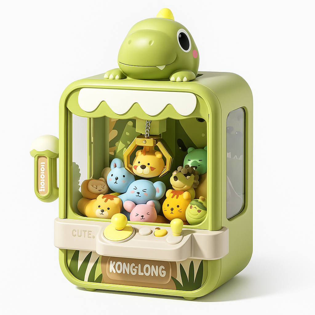 Máquina de Garra Infantil | Dinossauro