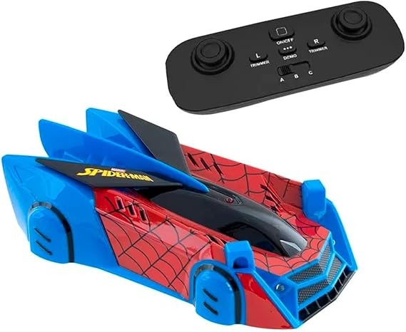 Carro de Controle Remoto - Spider Man | Escalador de parede - Candide