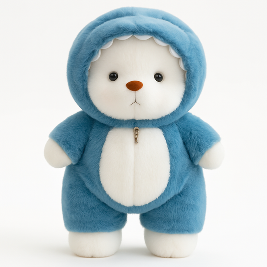 GetaHug X Winter | O Urso Branco + Roupa Azul