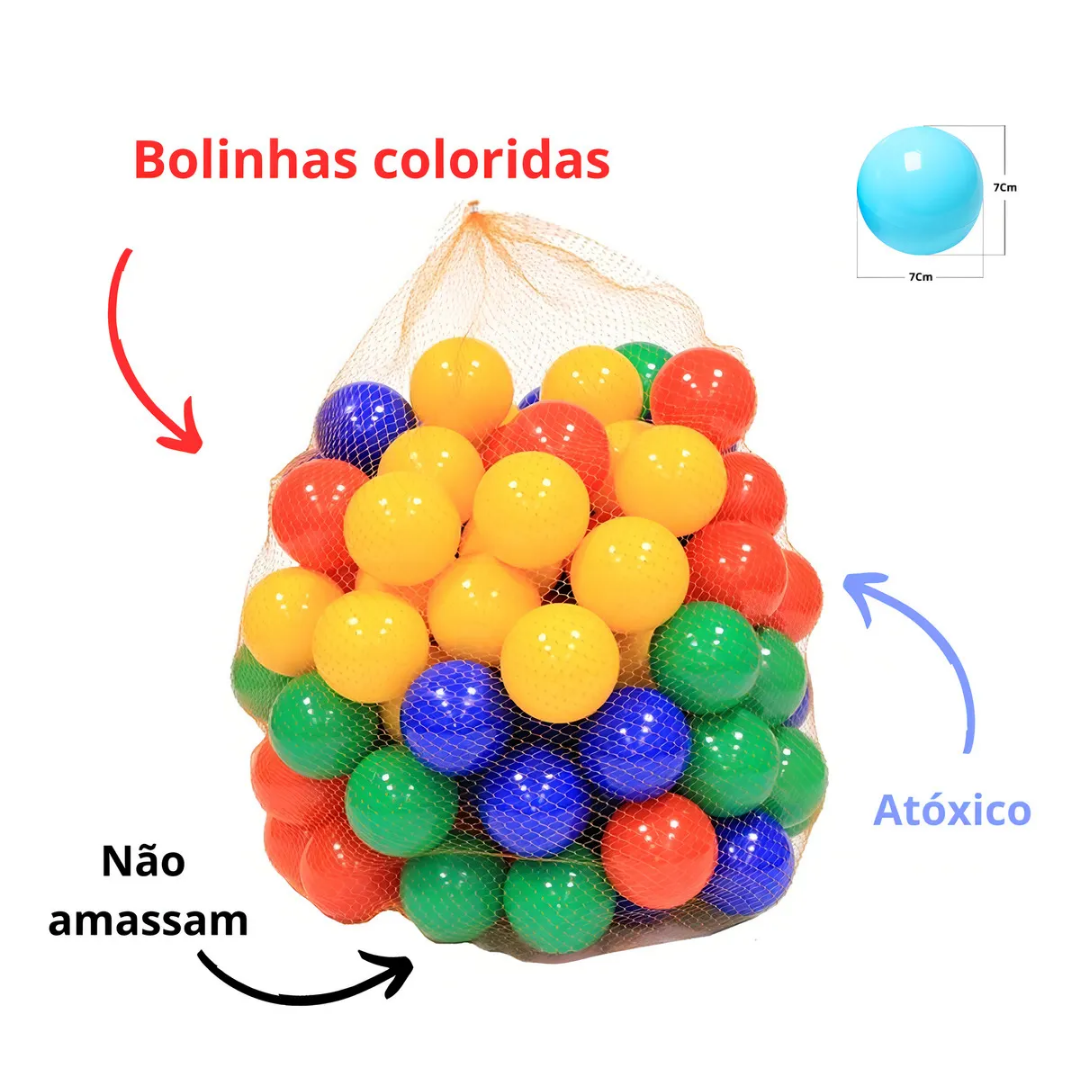Bolinhas coloridas | 100 unidades