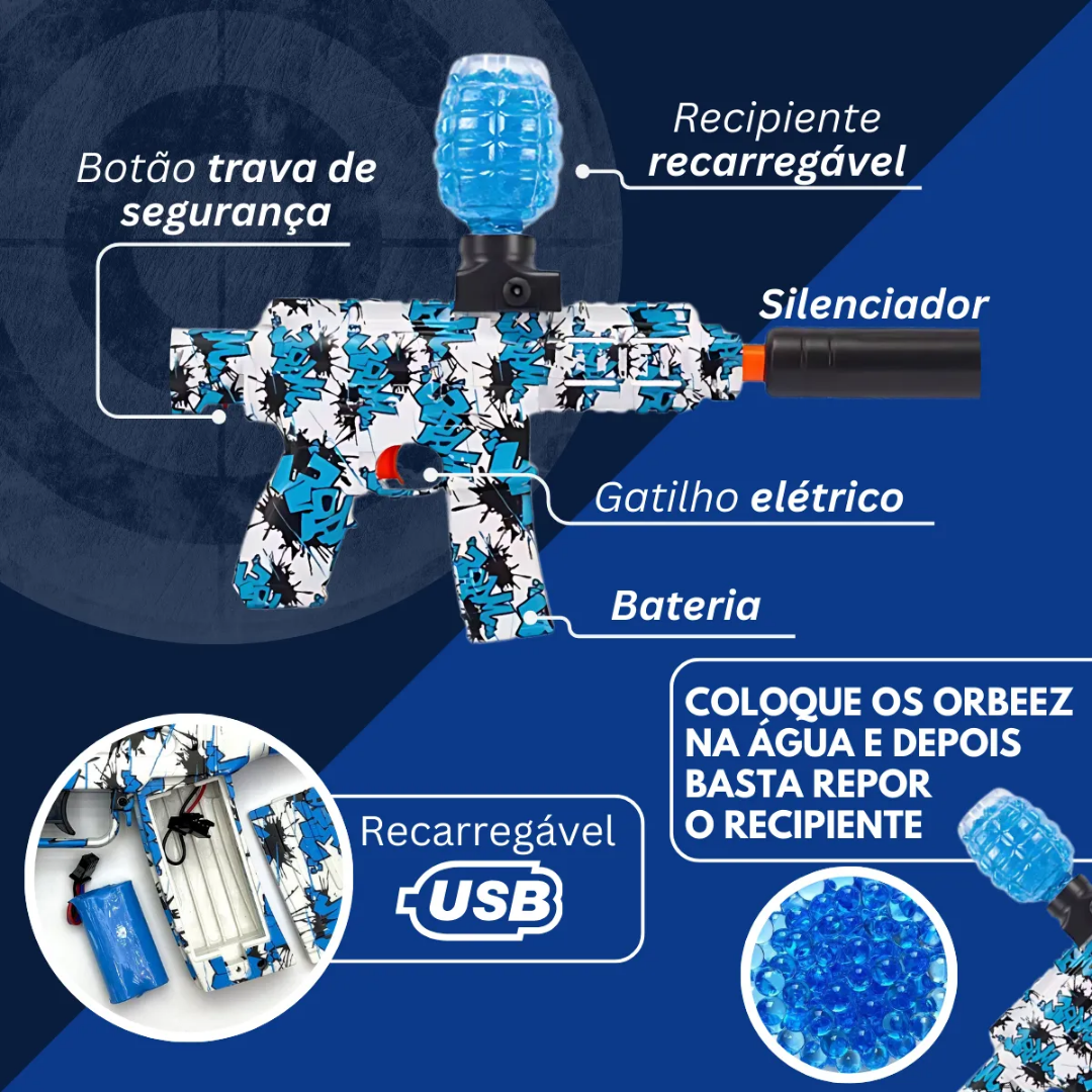 JellyGun | Matralhadora Orbes de Gel