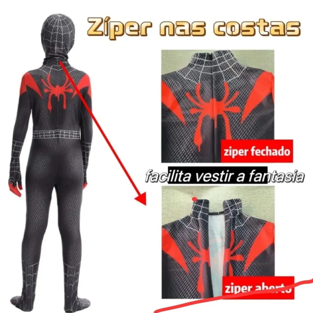 Fantasia Homem-Aranha | Brinquedo Mart
