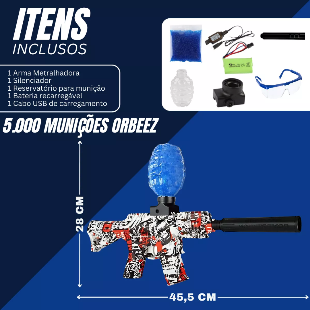 JellyGun | Matralhadora Orbes de Gel