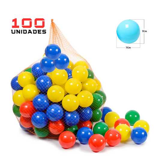 Bolinhas coloridas | 100 unidades
